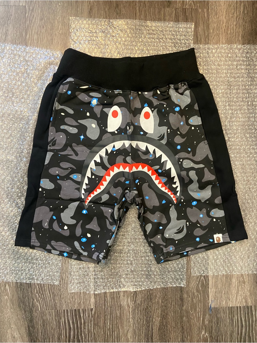 Bape shark shorts